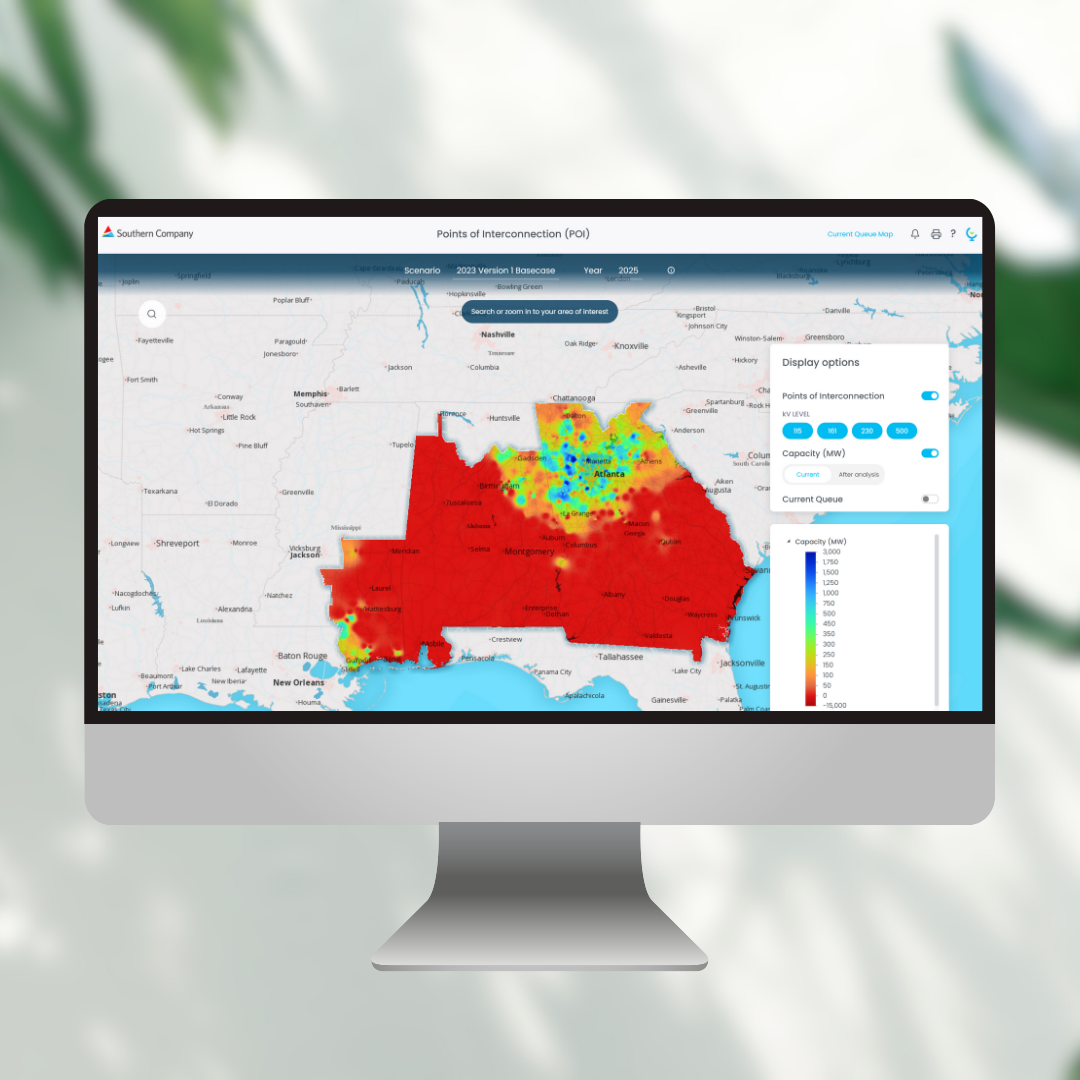 Custom Application UI – The Southern Company Interactive Generation Hosting Tool (SIGHT)